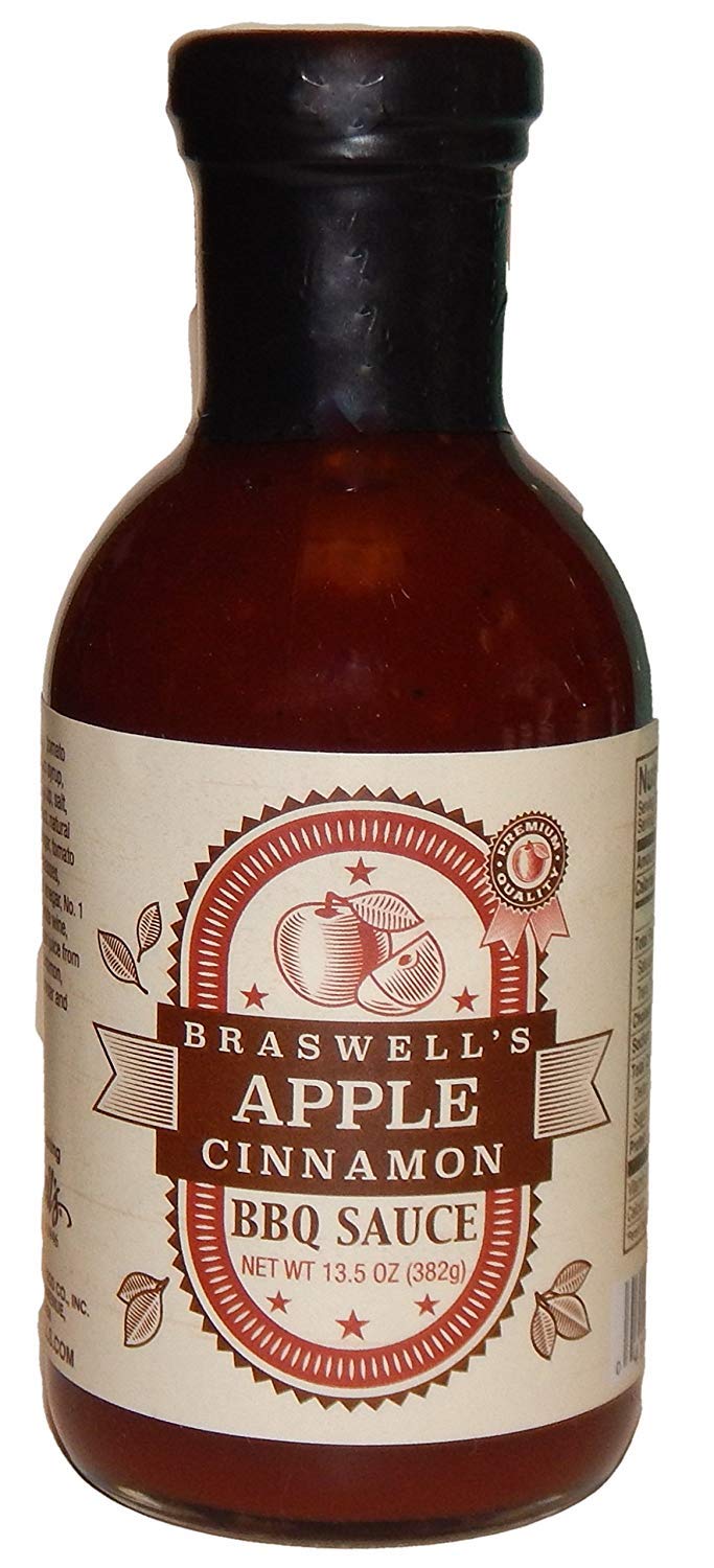 Braswell Sauce Apple Cinnamon Barbeque, 13.5 oz