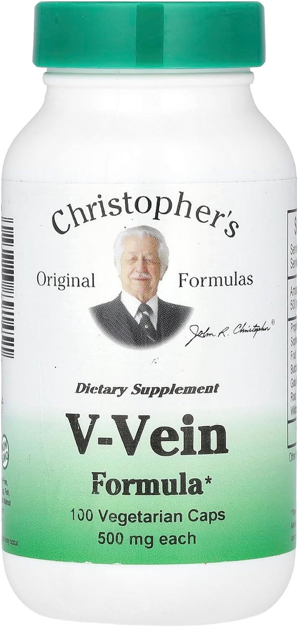 Dr. Christophers Original Formulas V-Vein Formula 500 Mg 100 Veggie Caps