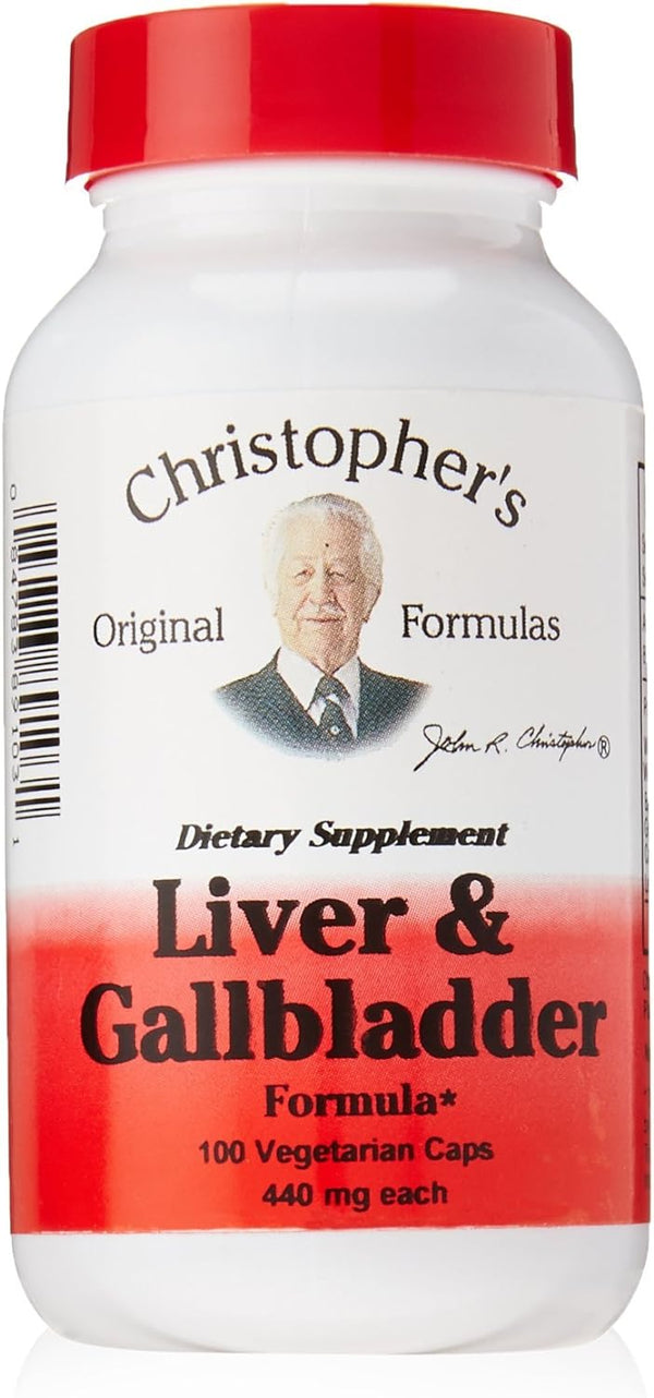 Dr. Christopher's Original Formulas Liver and Gall Bladder Formula Capsules, 100 Count