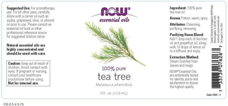 Now Foods: Tea Tree Oil, 4 oz