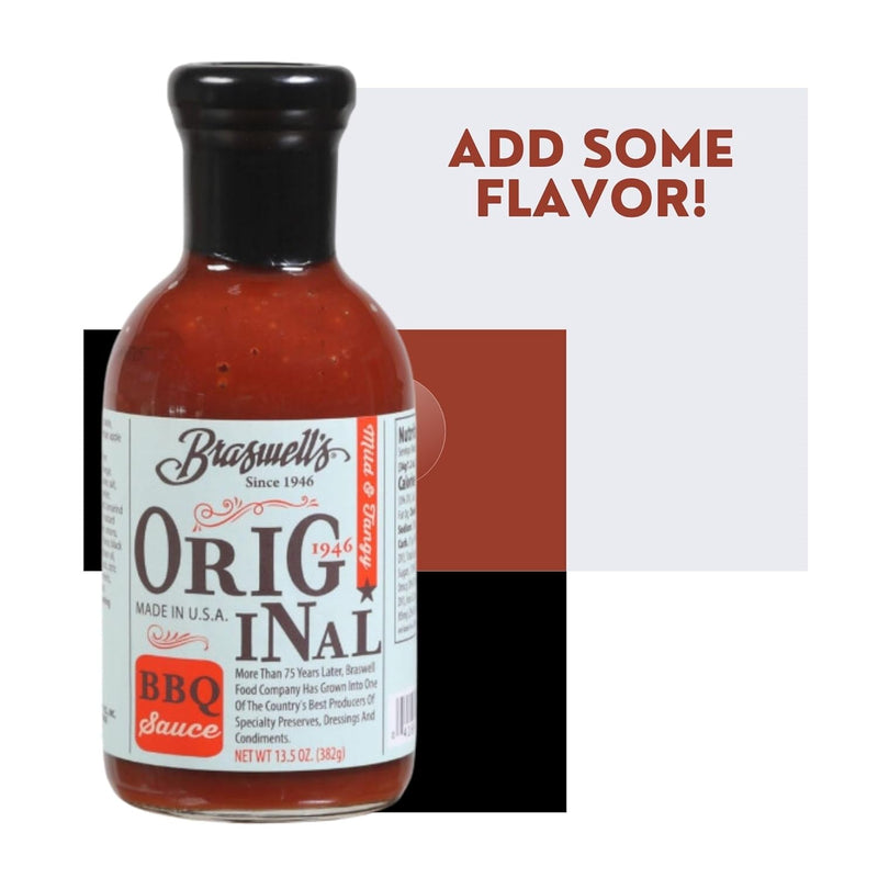 Braswell Sauce Barbeque Original, 13.5 oz