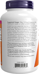 NOW Supplements, Inositol Powder, Neurotransmitter Signaling*, Cellular Health*, 8-Ounce