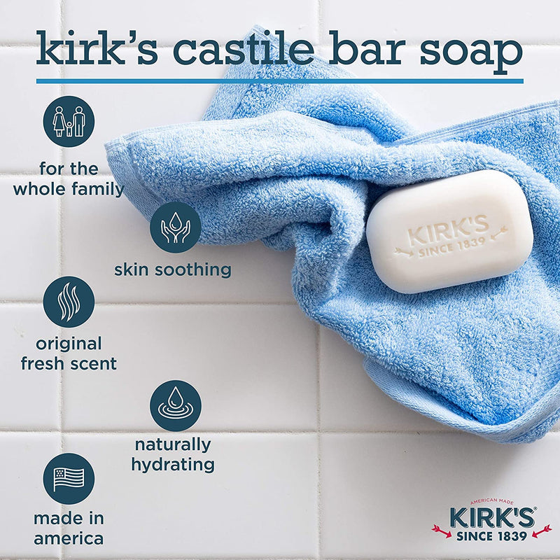 Kirk's Orginal Coco Castile Bar Soap