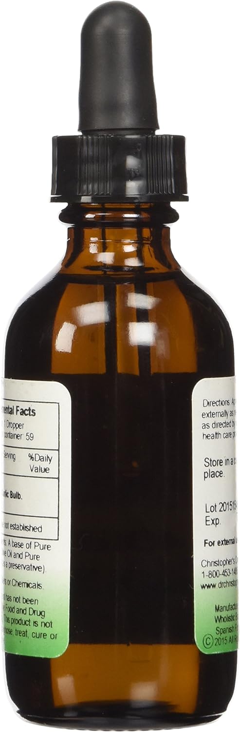 Dr. Christopher's Original Formulas Oil of Garlic 2 Oz