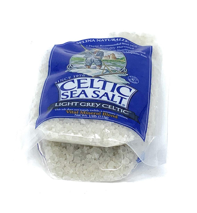 Celtic Sea Salt Light Grey Coarse Salt, 0.02 Pound, 0.32 Oz