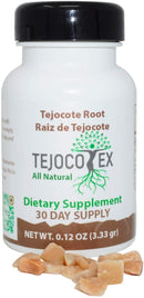 Tejocotex Raiz de Tejocote Root Supplement 100% Pure Authentic Money Back Guaranteed Same as Leading Brand All Natural Weight Loss Supplement Mexico Tejocote - 30 Day Supply