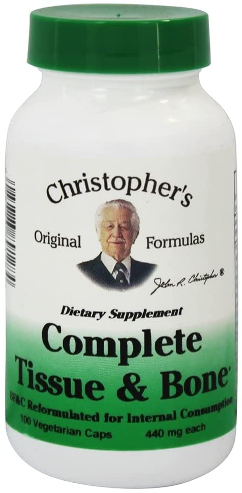 Dr. Christopher Complete Tissue and Bone Formula 100 VCaps 440 MG Each