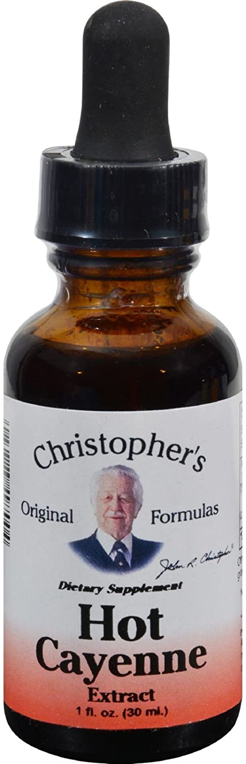 Dr. Christopher's Formulas Hot Cayenne Extract, 1 Fl Oz