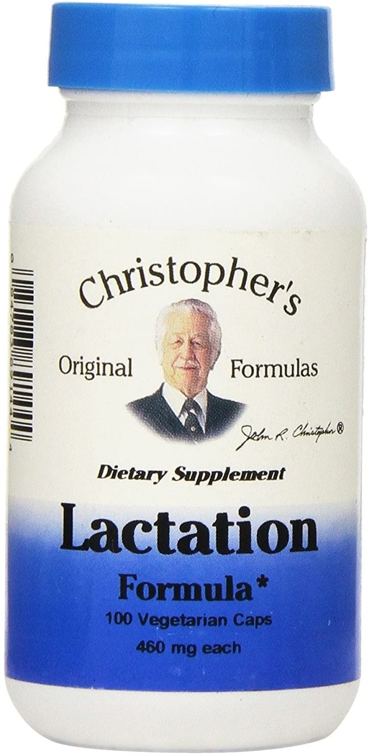 Dr Christopher's Lactation Formula Capsules 100 ct