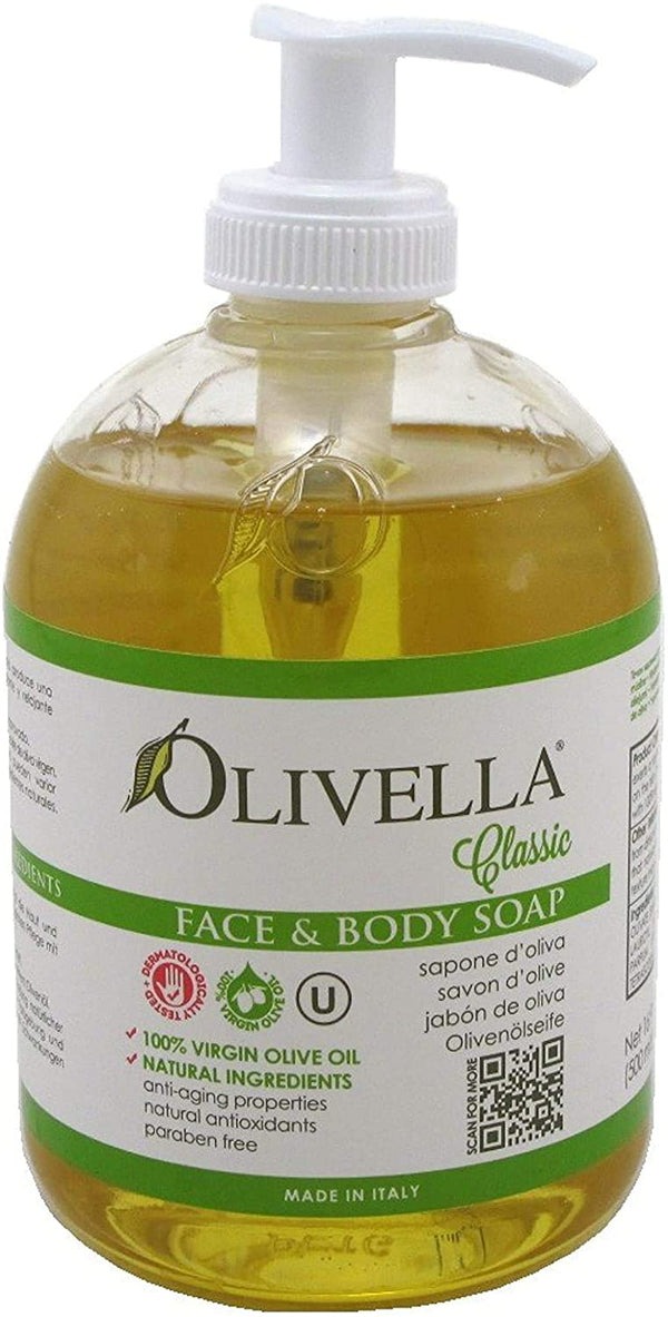 Olivella Liquid Soap Size 16.9z, 6 pack