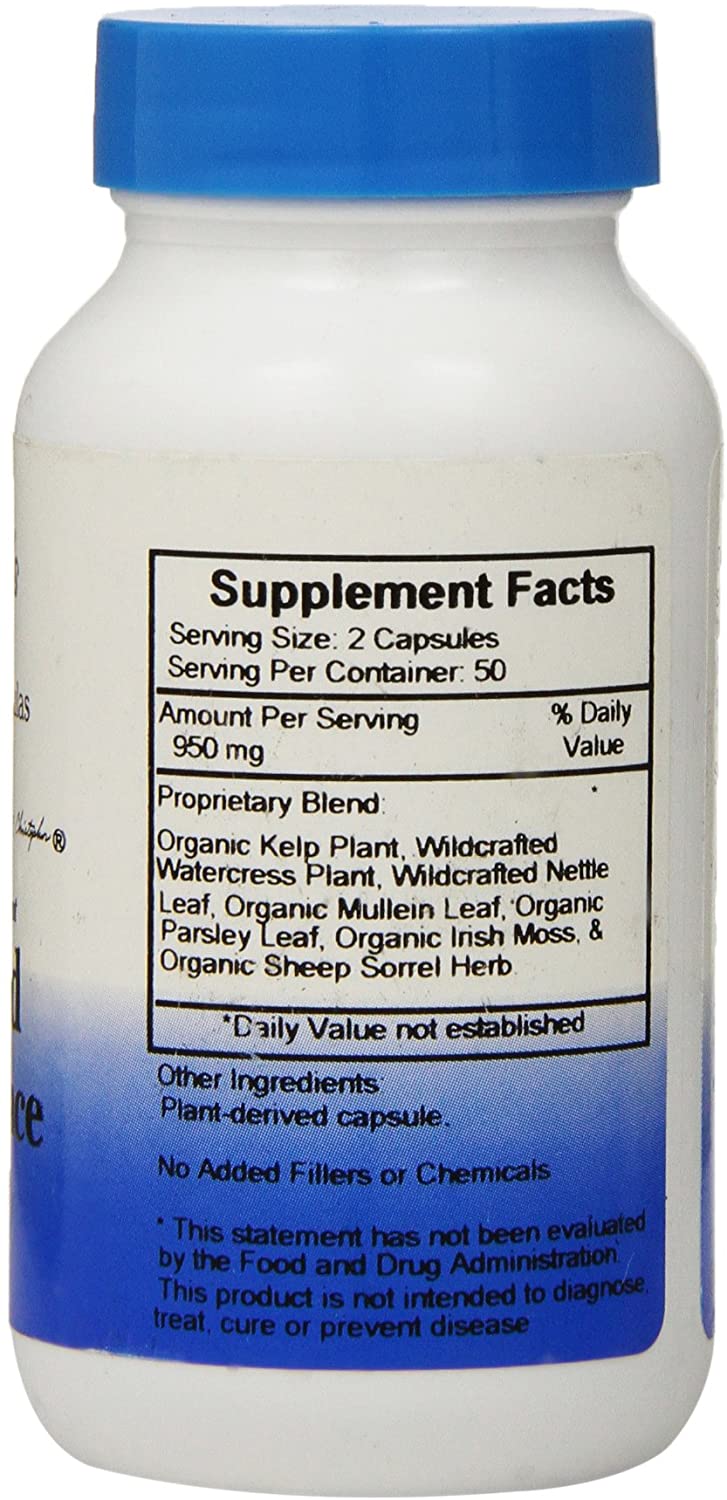 Dr. Christopher's Original Formulas Thyroid Maintenance Formula Capsules, 100 Count