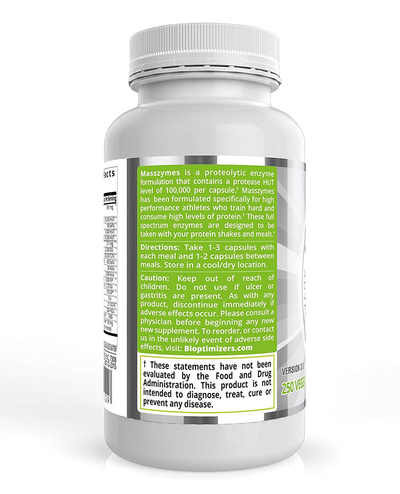 MassZymes - Premium Digestive Enzyme Supplement for Women and Men