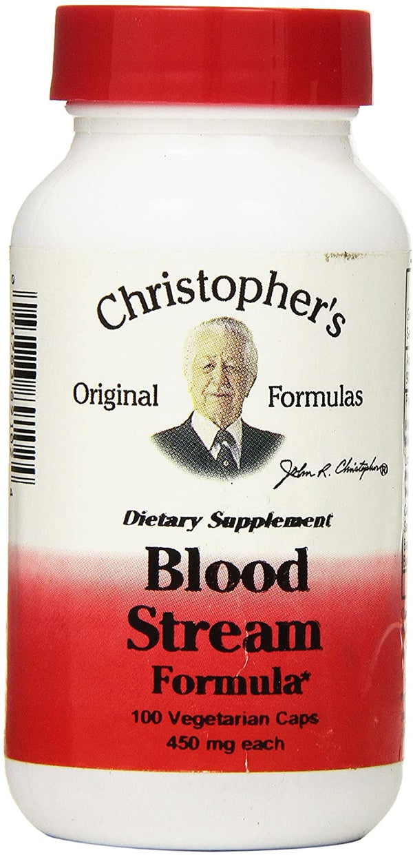 Dr. Christopher Blood Stream Formula 100 vegetarian caps, 450 mg