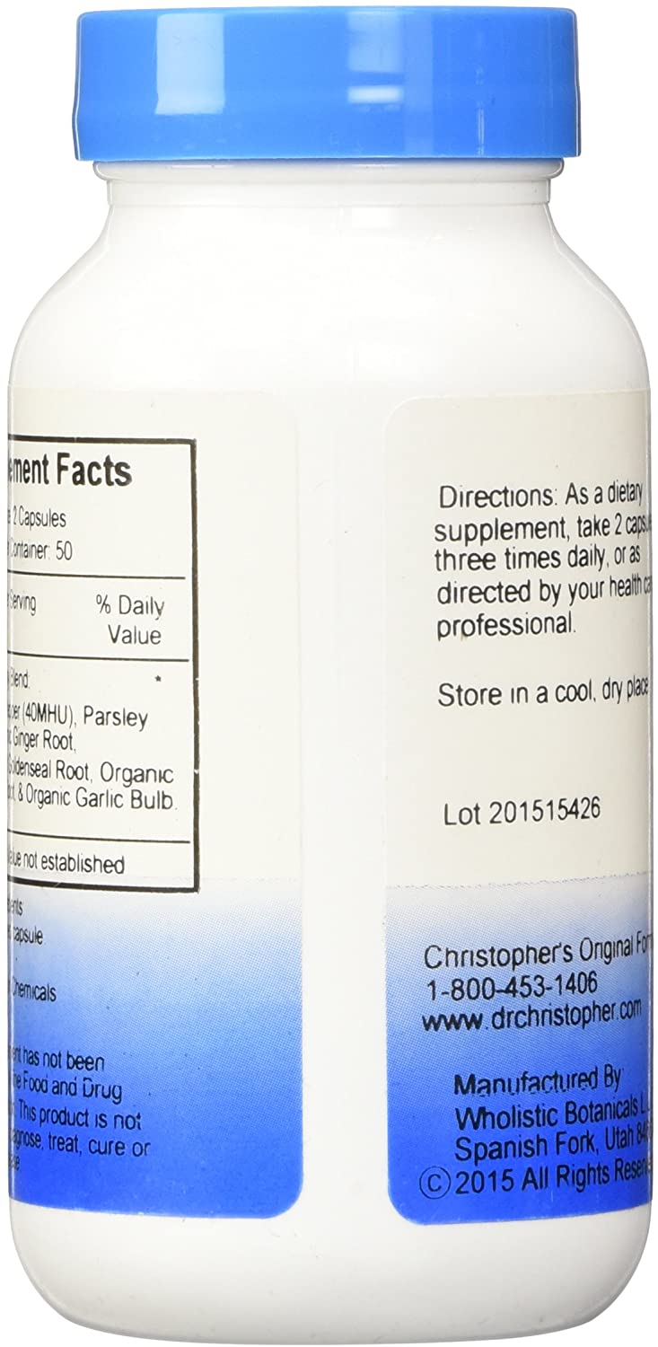 Dr. Christopher Blood Circulation Formula 100 Vegetarian caps