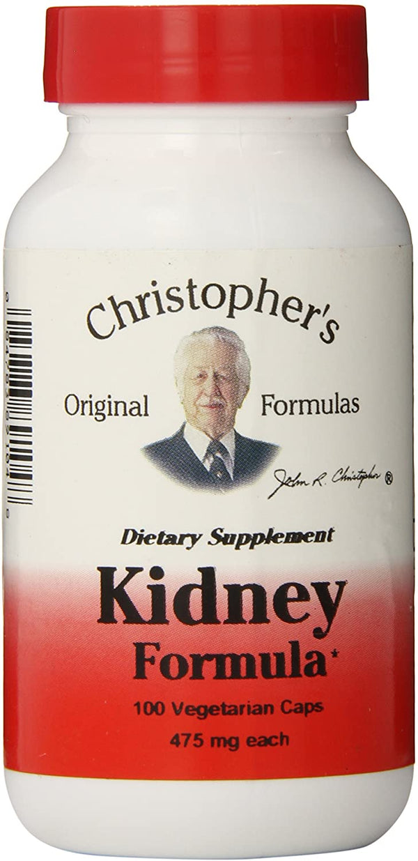 Dr. Christopher's Original Formulas Kidney Formula Capsules, 475 mg, 100 Count