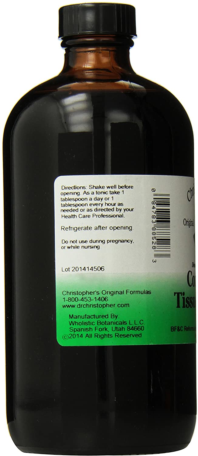 Dr Christopher's Formula Complete Tissue and Bone Syrup, 16 Ounce