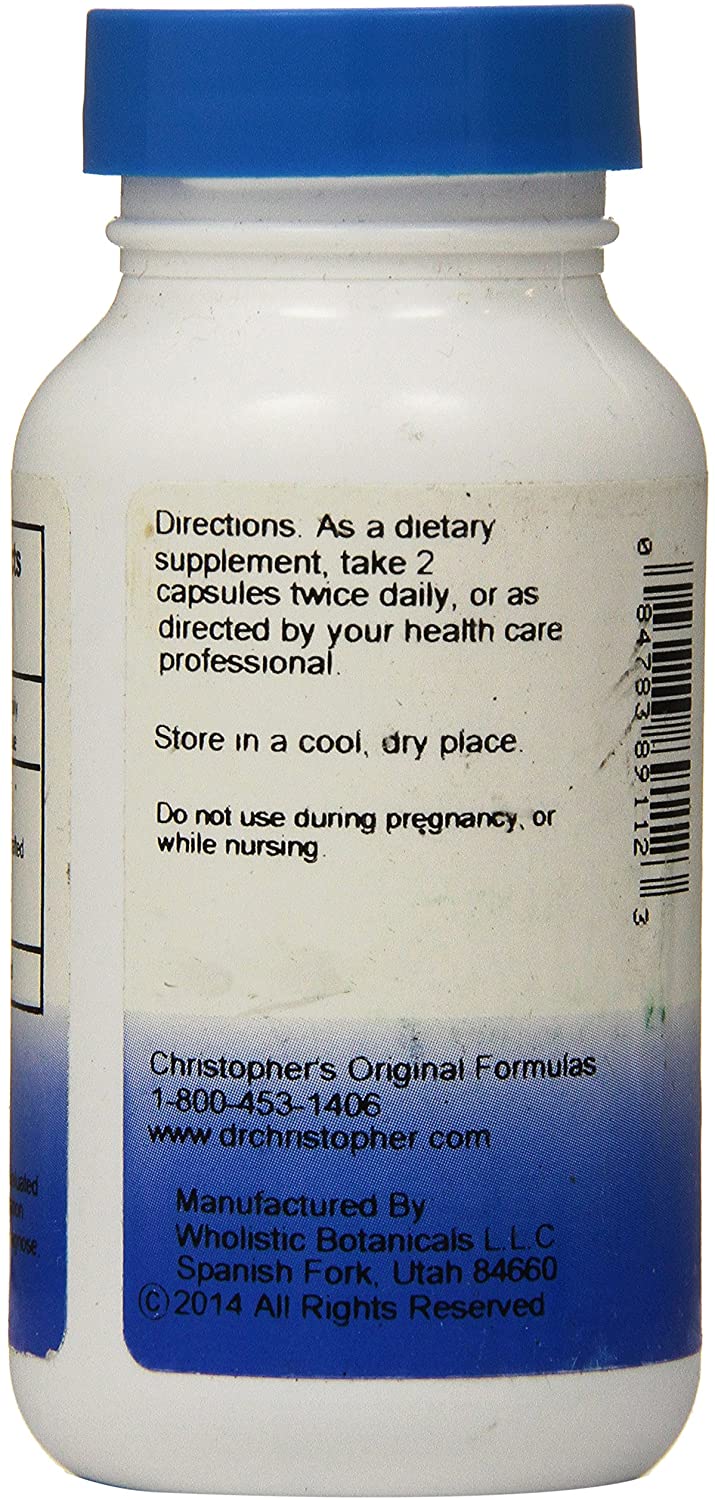 Dr Christopher's Formula Glandular System, 100 Count