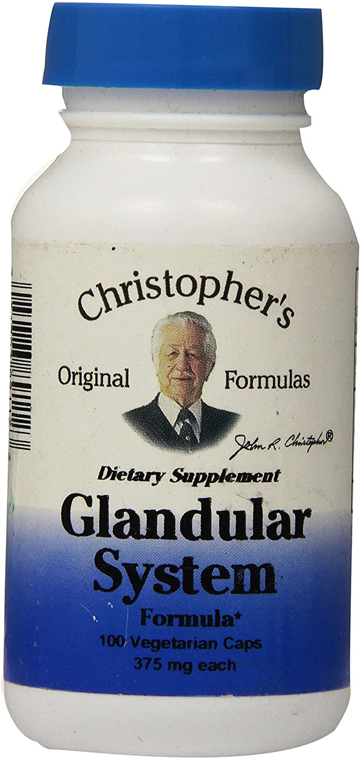 Dr Christopher's Formula Glandular System, 100 Count