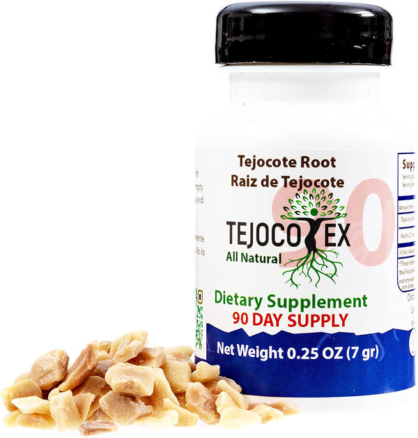 90 Day Raiz de Tejocote Root 100% Pure Authentic Mexican Root USA Compliant Packaging - 3 Month Supply