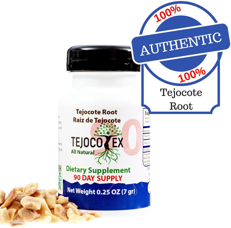 90 Day Raiz de Tejocote Root 100% Pure Authentic Mexican Root USA Compliant Packaging - 3 Month Supply